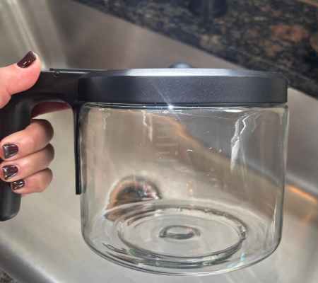 Air fryer after cleaning