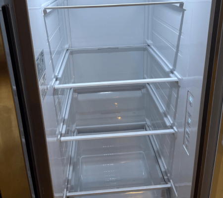 Refrigerator after cleaning