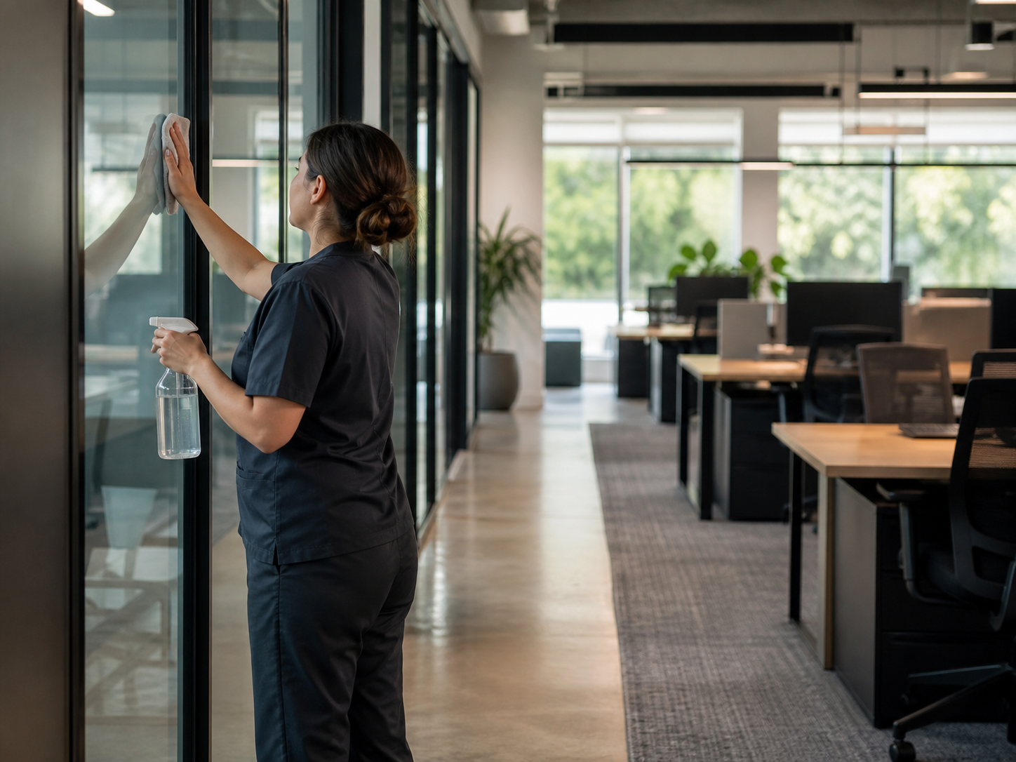 Professional commercial cleaning