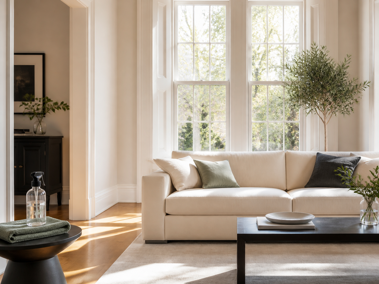 Spotless residential cleaning result